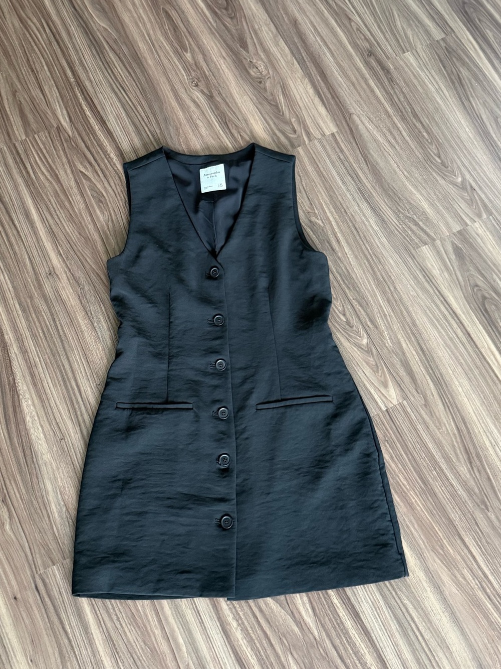 Abercrombie Black Vest Dress